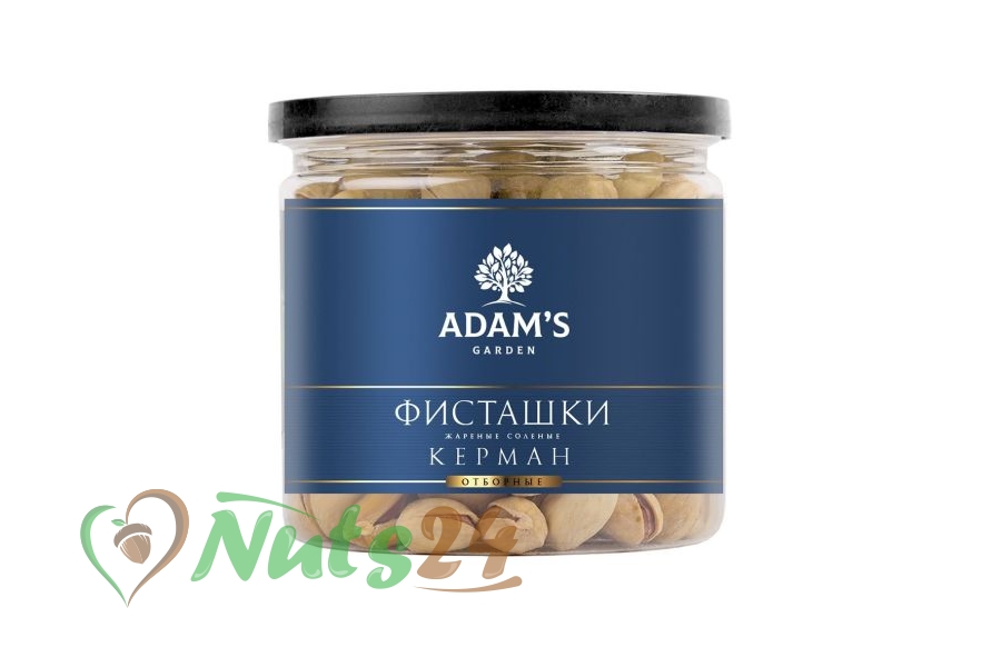 Фисташка жареная соленая с шафраном Керман "ADAMS GARDEN" 175 гр